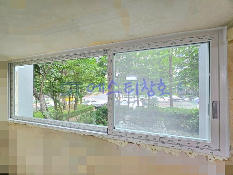 서울시 양천구 신정동 샷시 · 목동신시가지 11단지 아파트 샤시(창호) 교체 시공 시공현장