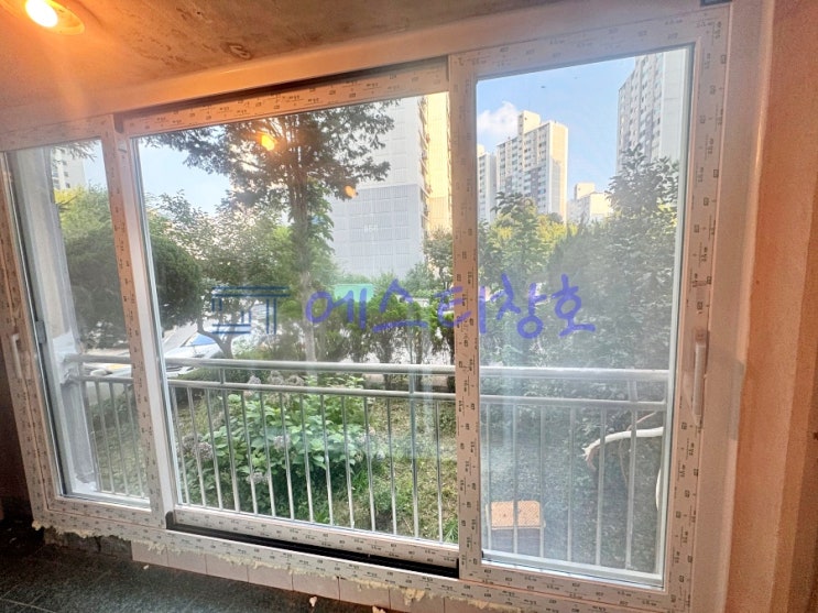 경기도 군포시 산본동 샷시 · 설악주공 8단지 아파트 (창호) 교체 시공 시공현장